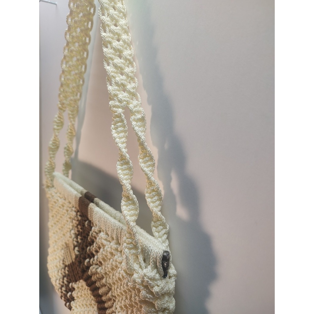 Women's Macrame Style Handbag - Picture 4 of 8